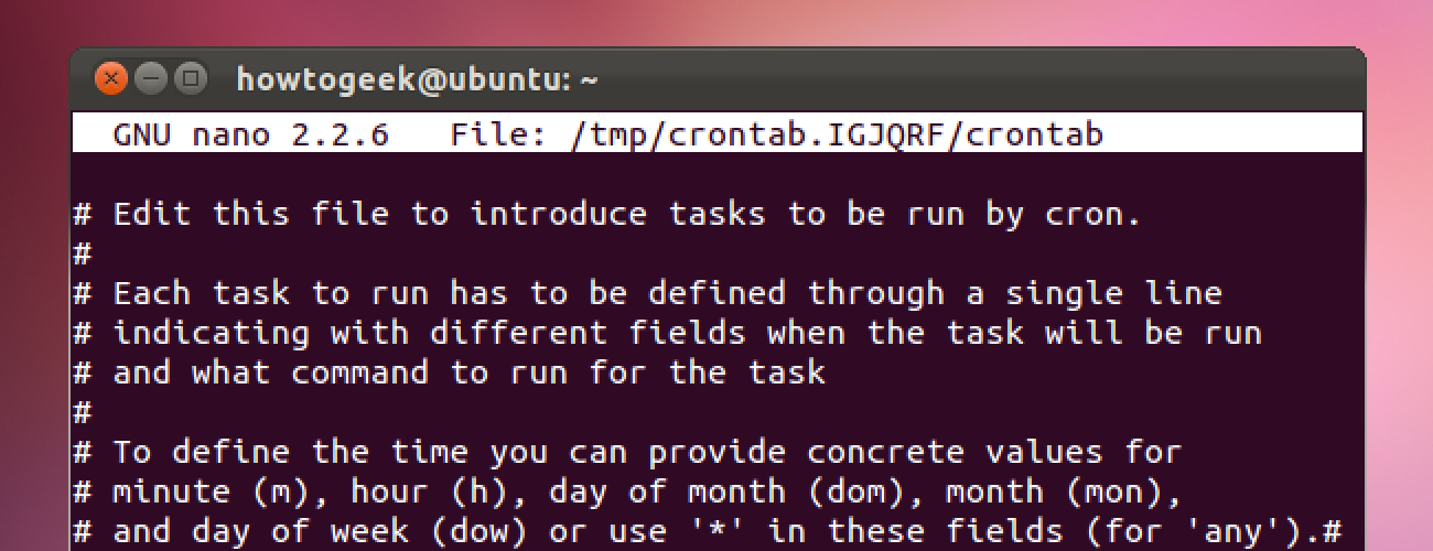 Eine Einführung in Crontab-Dateien