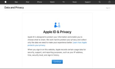 US-Benutzer können jetzt alle ihre Apple-Kontodaten herunterladen