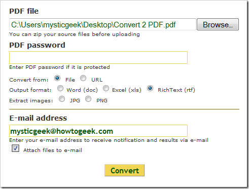 Kostenloser PDF Converter