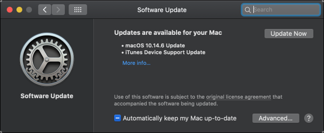 macOS Software Update