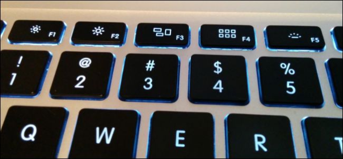 So verwenden Sie die oberste Zeile Ihrer Mac-Tastatur als reguläre Funktionstasten