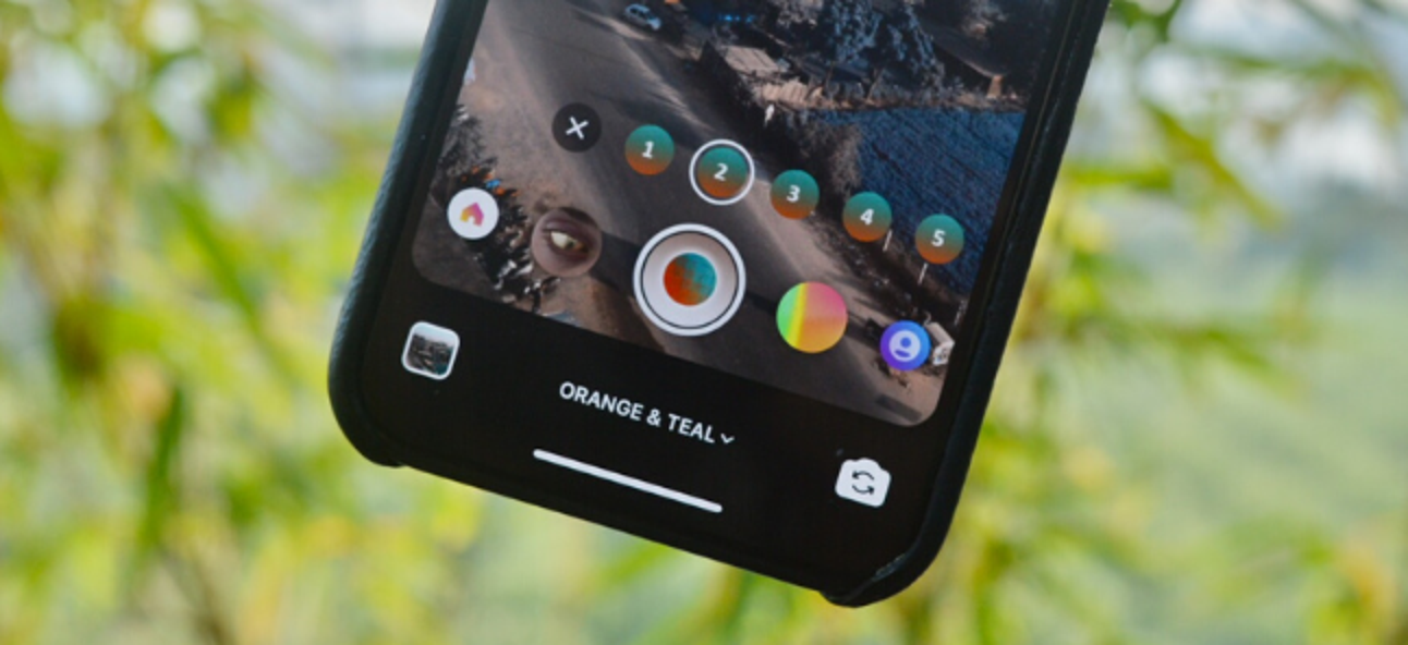 Verwendung von Instagram-Effekten auf iPhone und Android