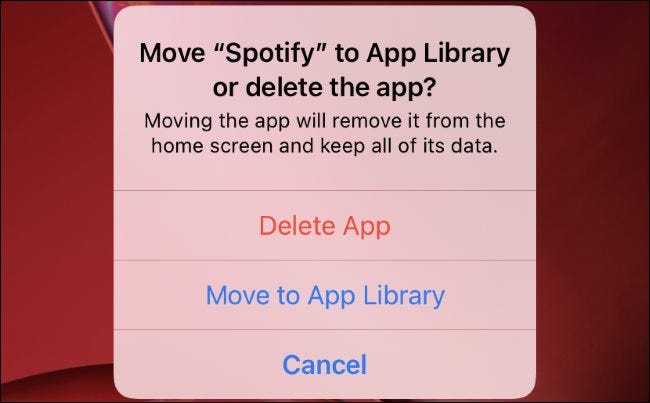 Zapfhahn "Zur App-Bibliothek wechseln"
