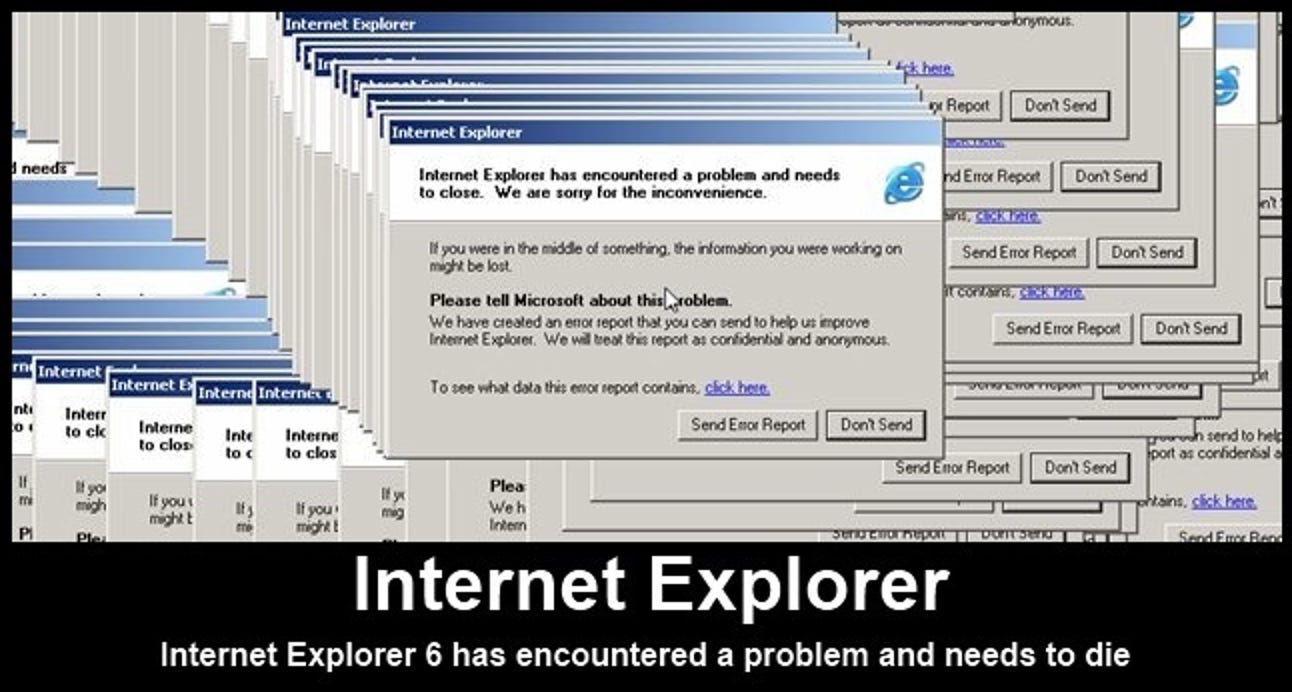 Warum hassen so viele Geeks den Internet Explorer?