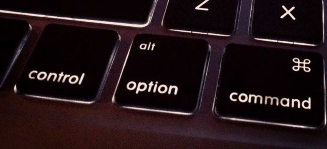 Greifen Sie mit der Optionstaste Ihres Mac auf versteckte Optionen und Informationen zu