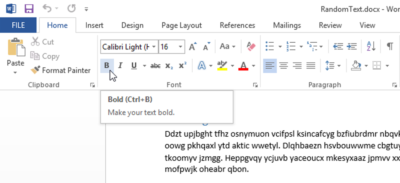 So fügen Sie einem Befehl in Word 2013 eine Tastaturkürzel hinzu