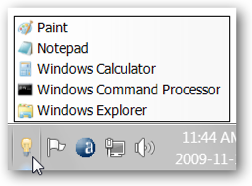 Fügen Sie Windows 7 auf einfache Weise eine Schnellstartfunktion hinzu