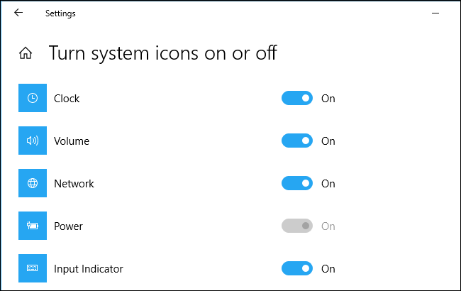 Abgeblendete Power-Symbol-Option auf einem Desktop-PC mit Windows 10