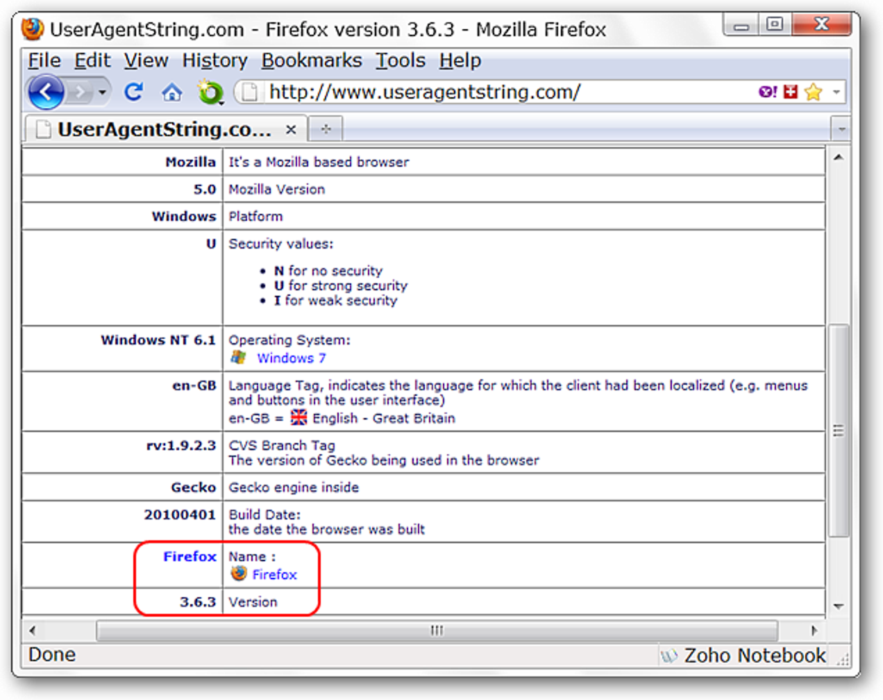 So ändern Sie die User Agent-Zeichenfolge in Firefox
