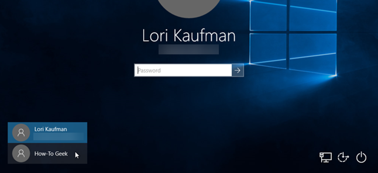 So entfernen Sie lokale Benutzerkonten aus dem Anmeldebildschirm in Windows