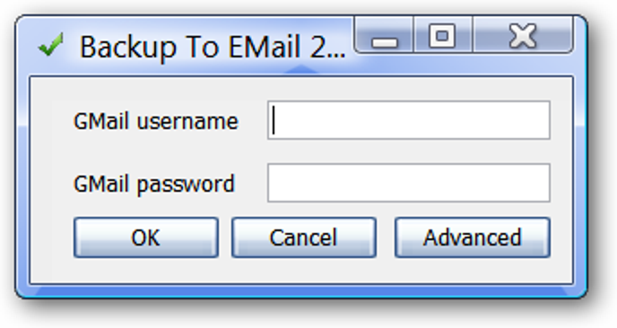 Sichern Sie wichtige Dateien in Google Mail mit Backup in EMail