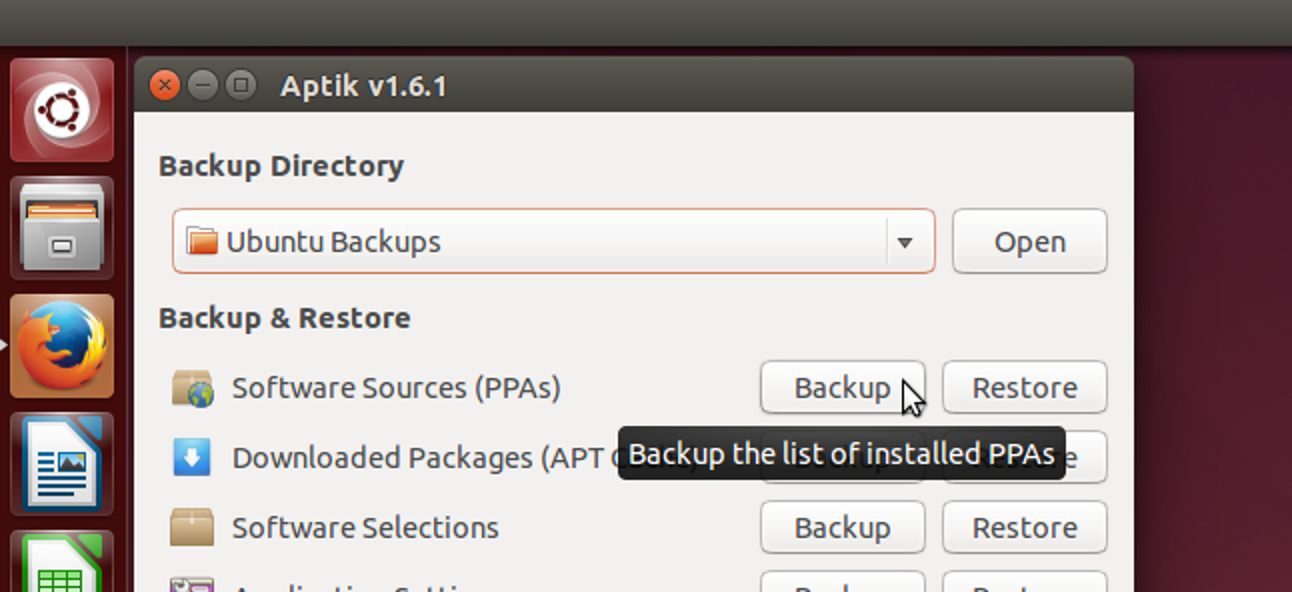 So sichern und restaurieren Sie Ihre Apps und PPAs in Ubuntu mit Aptik