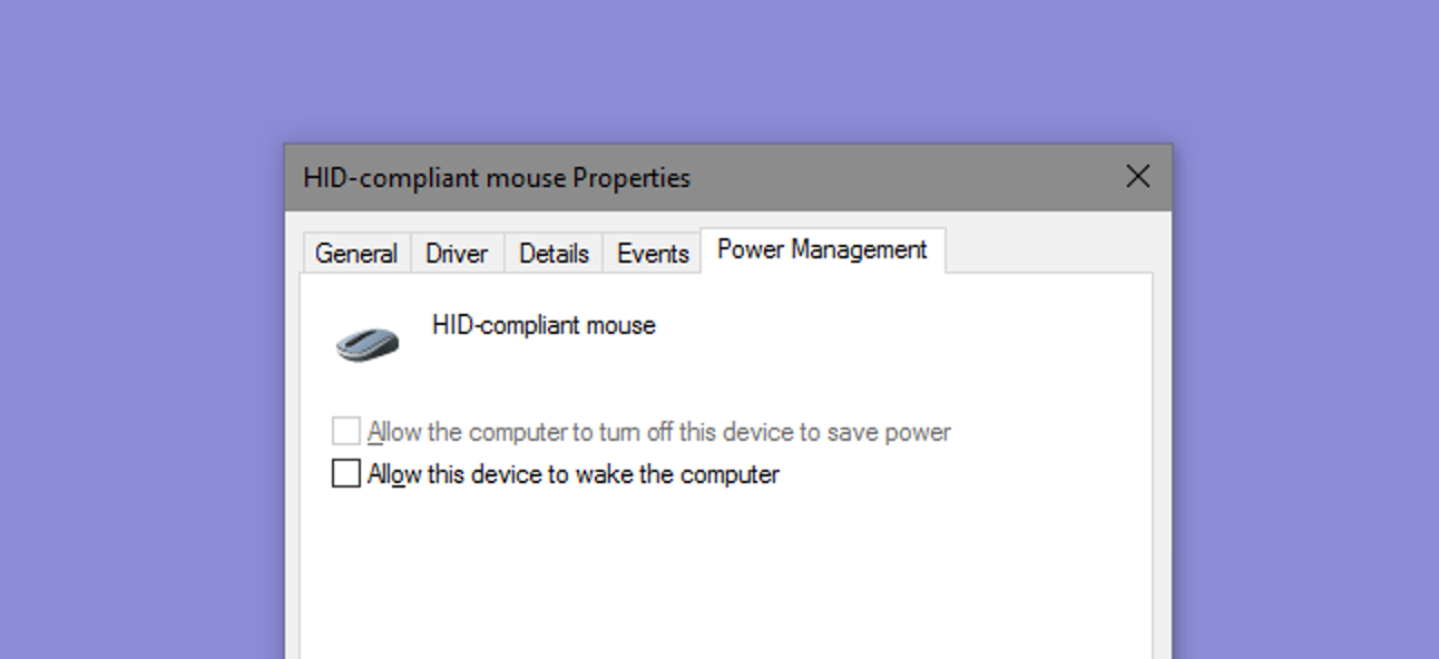 So verhindern Sie, dass Ihre Maus Ihren Windows-PC aufweckt