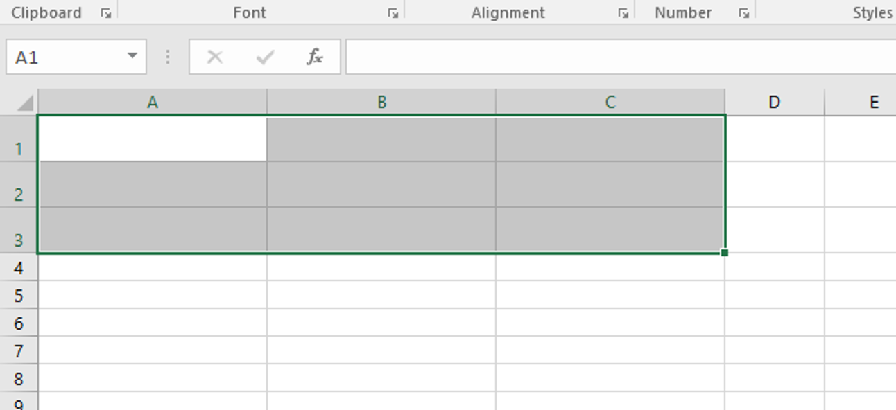 So stellen Sie Zeilenhöhe und Spaltenbreite in Excel ein