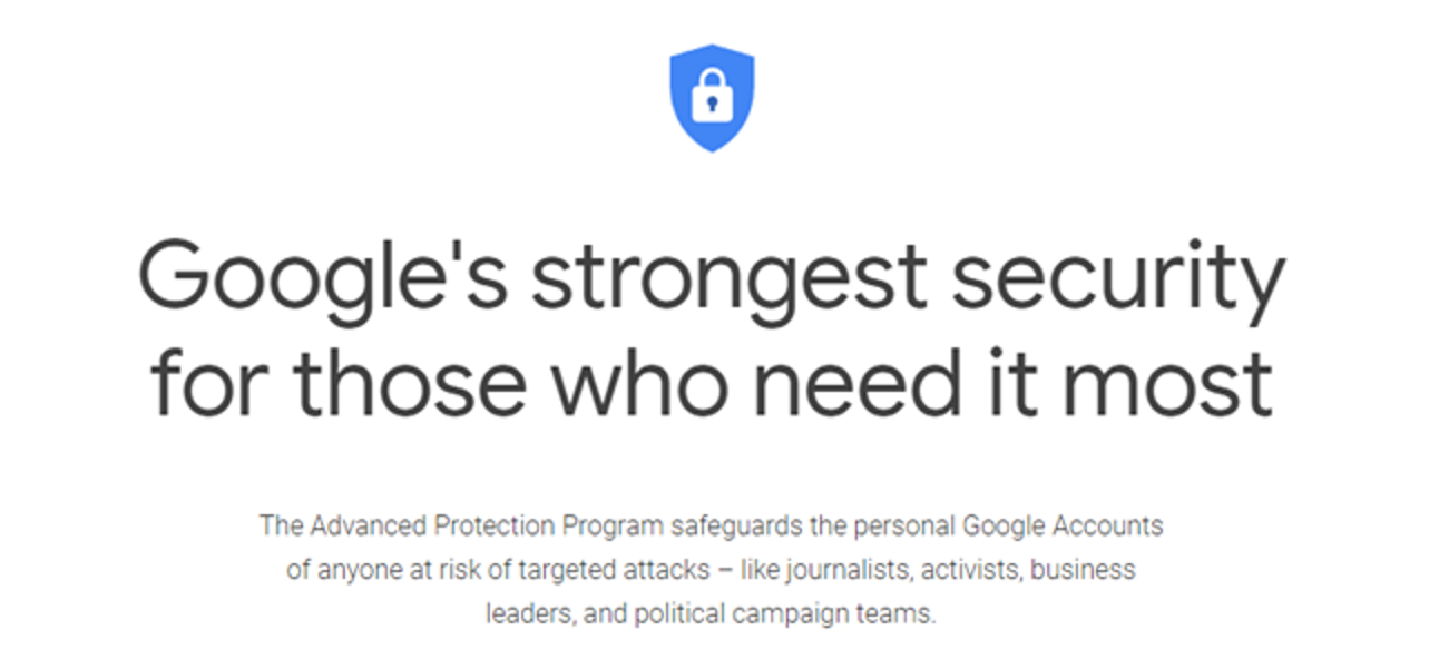 Was ist Google Advanced Protection und wer sollte es verwenden?