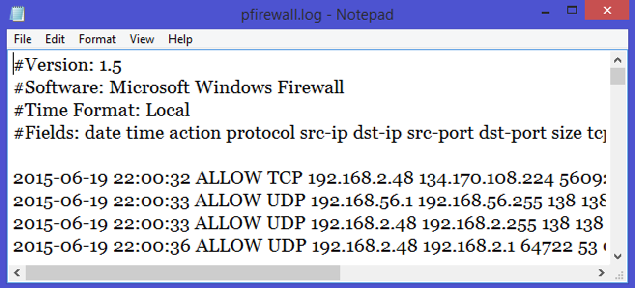 So verfolgen Sie die Firewall-Aktivität mit dem Windows-Firewall-Protokoll