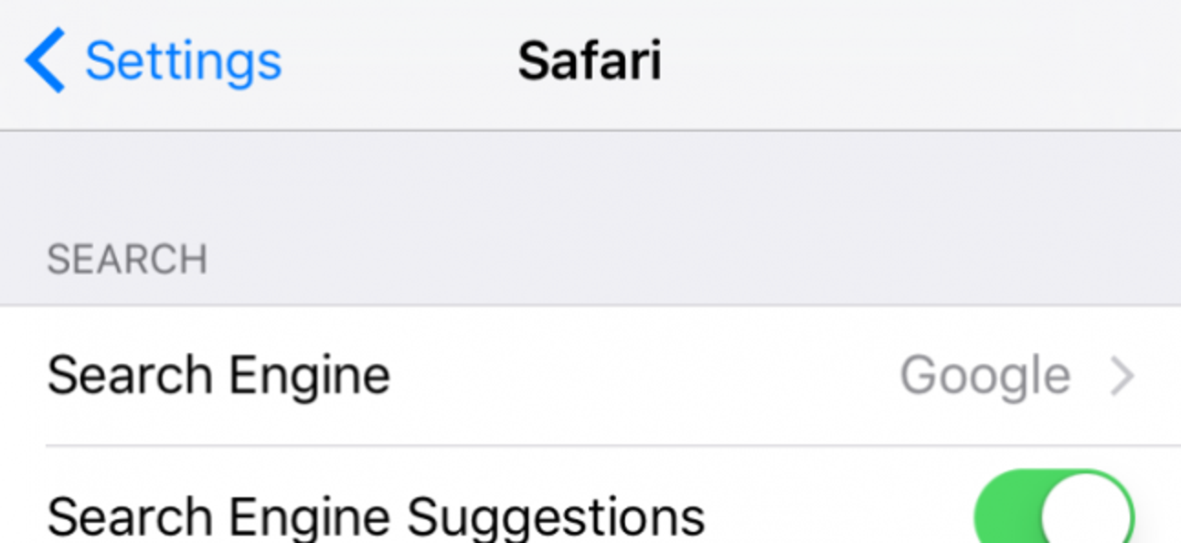 Die Einstellungen von Safari für iOS verstehen