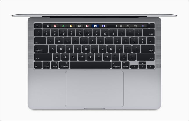 Magic Keyboard auf einem 13-Zoll-MacBook Pro