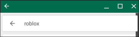 Geben Sie Roblox in die Suchleiste ein und drücken Sie dann die Eingabetaste
