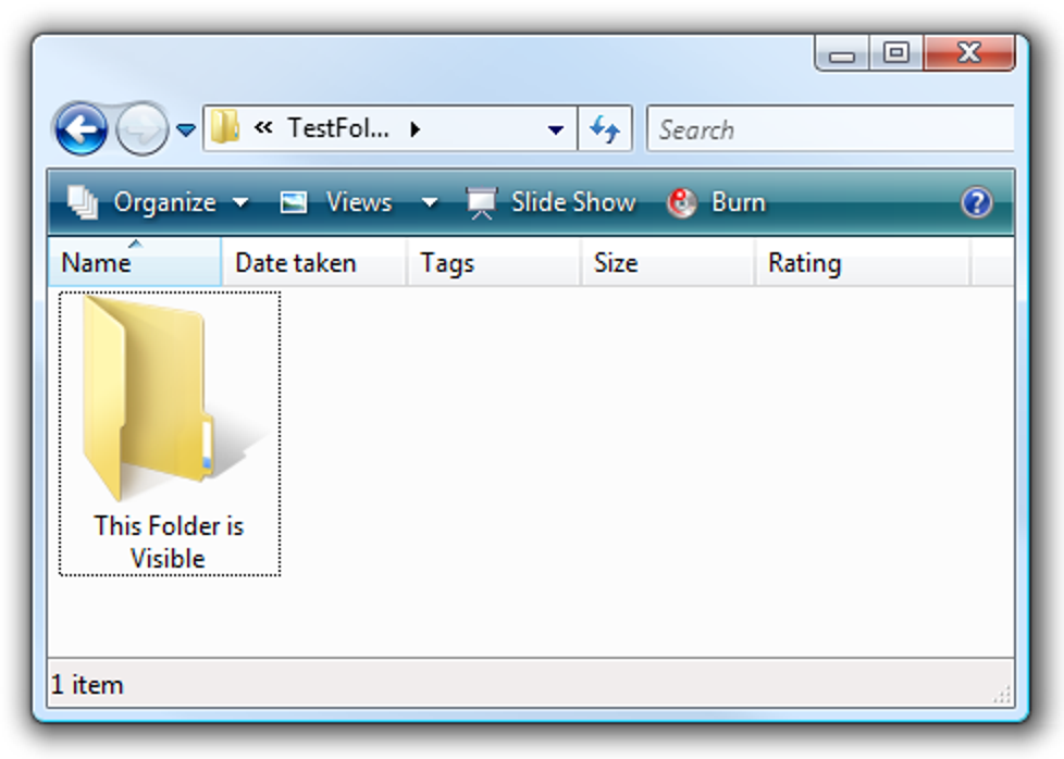 Toggle versteckte Dateien mit einer Tastenkombination in Windows