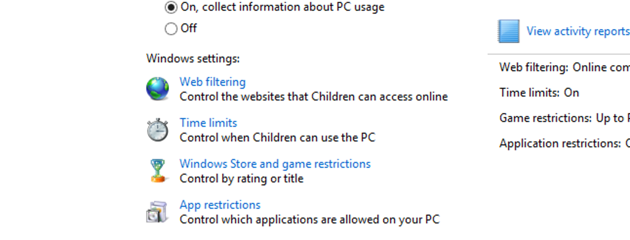 So steuern Sie den Internetzugriff und mehr mit der Kindersicherung von Windows 8