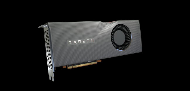 Eine AMD Radeon RX 5700 XT-GPU.
