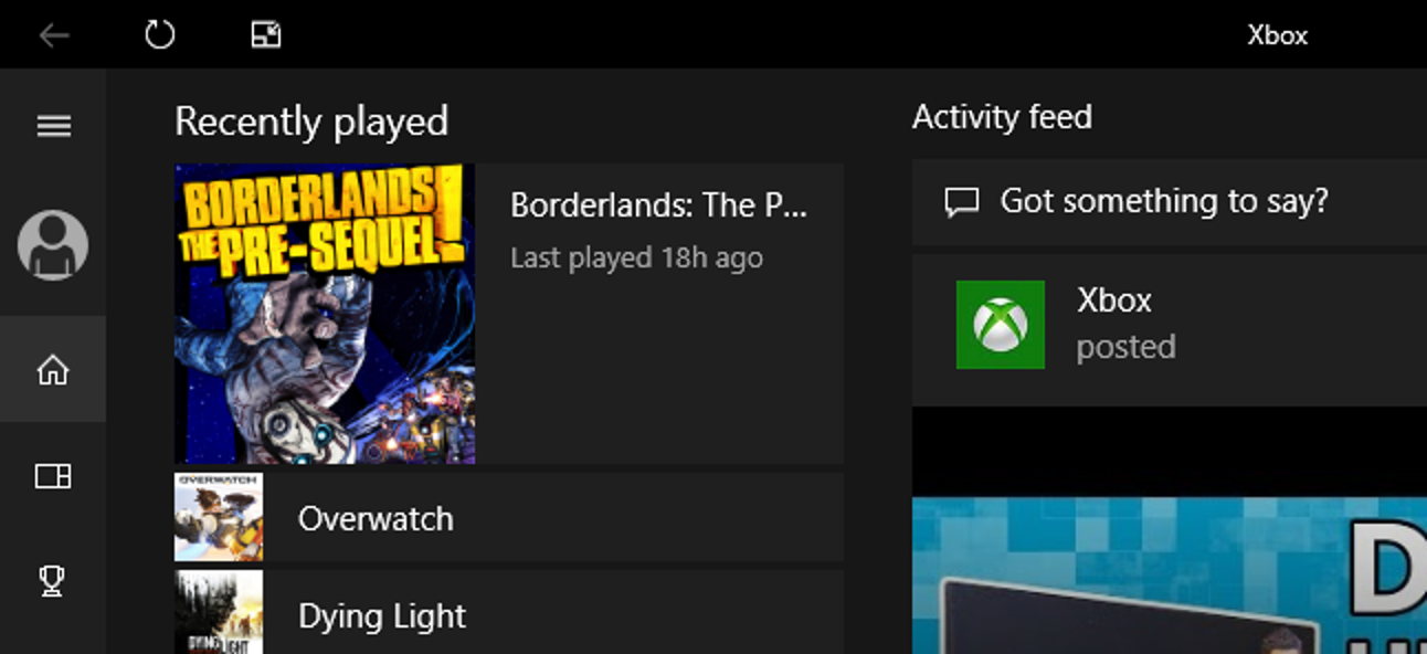 So verhindern Sie, dass Windows 10 Ihren Xbox-Freunden sagt, welche Spiele Sie spielen