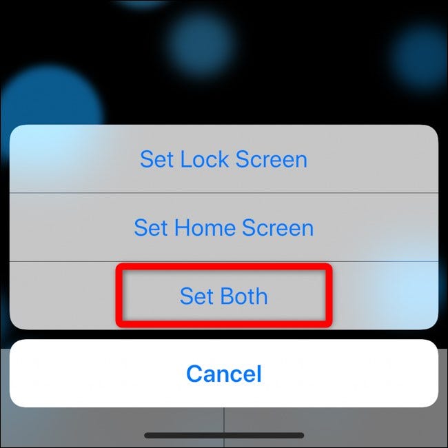 Apple iPhone Dynamisches Hintergrundbild für Lockscreen und Homescreen einstellen