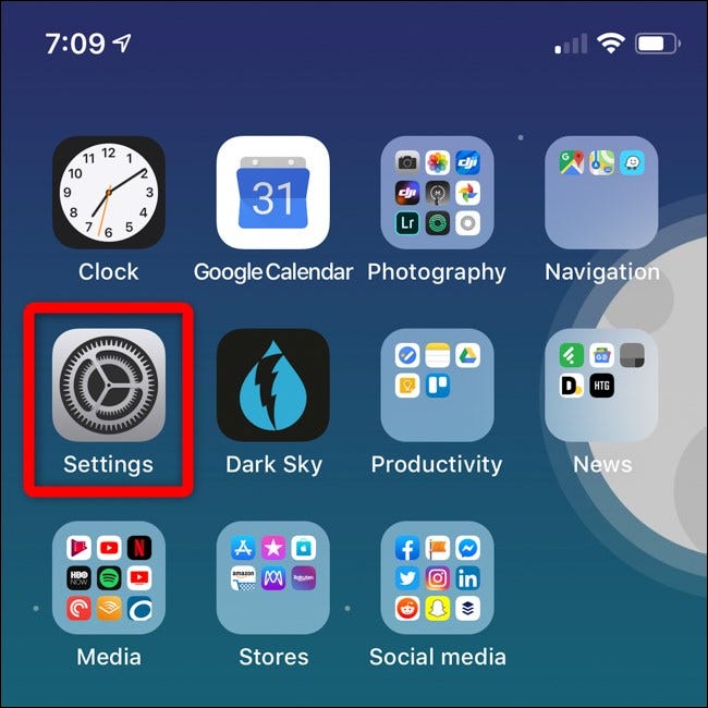 Apple iPhone Dynamisches Hintergrundbild Startbildschirm