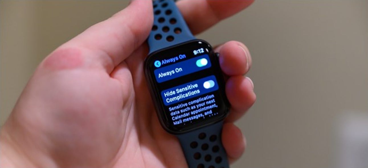 So deaktivieren Sie das Always-On-Display der Apple Watch