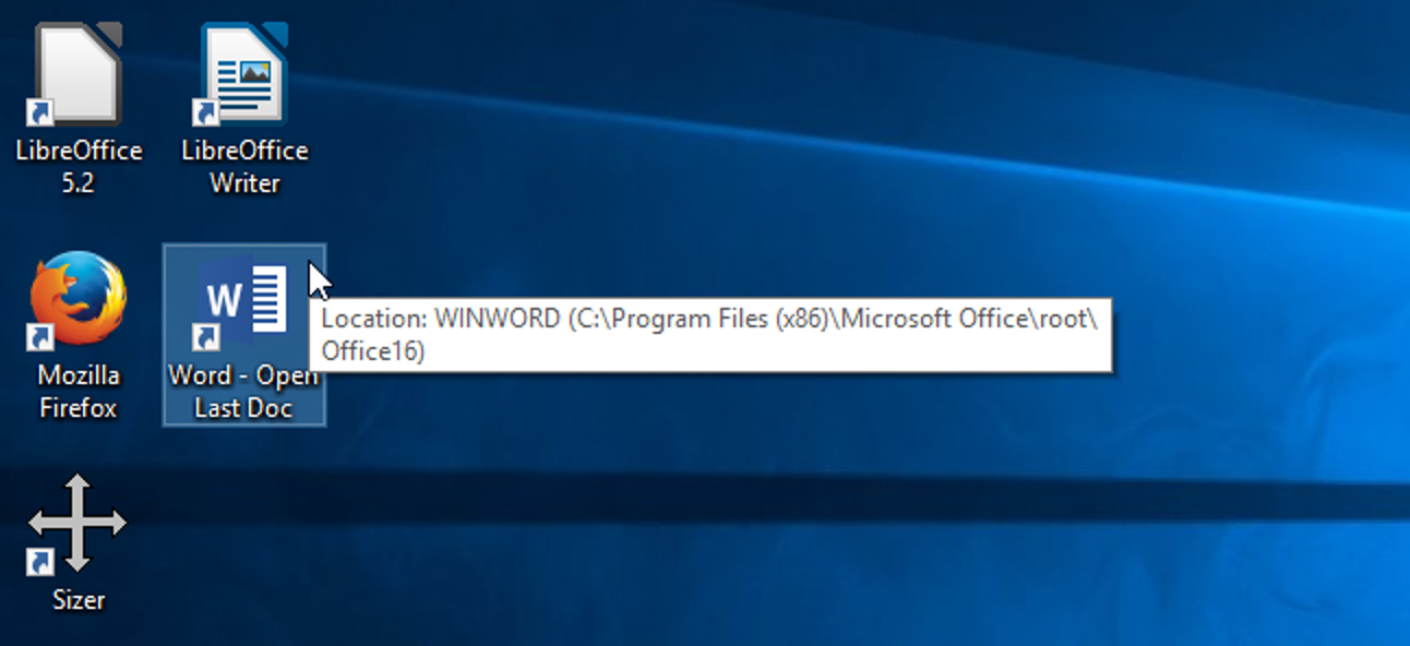 So öffnen Sie automatisch das neueste Dokument in Microsoft Word für Windows