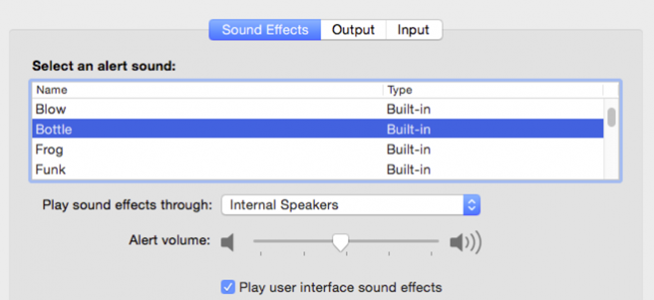 So passen Sie die Lautstärkeeinstellungen für einzelne Audiogeräte und Soundeffekte in OS X an