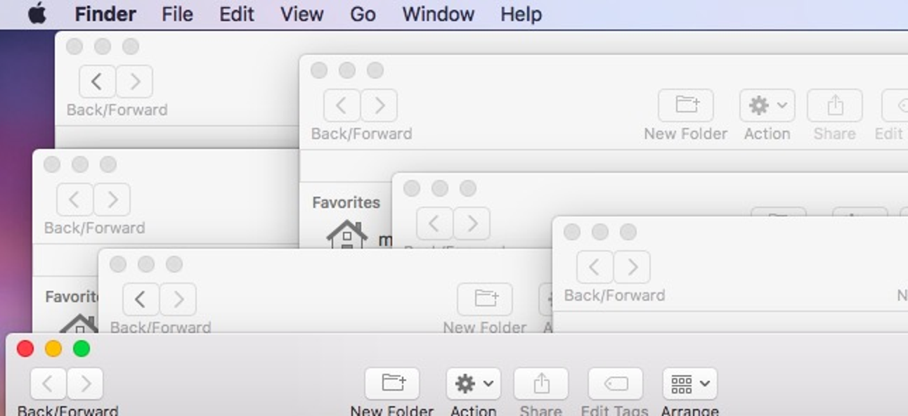 So schließen Sie alle geöffneten Fenster einer App auf einmal in macOS