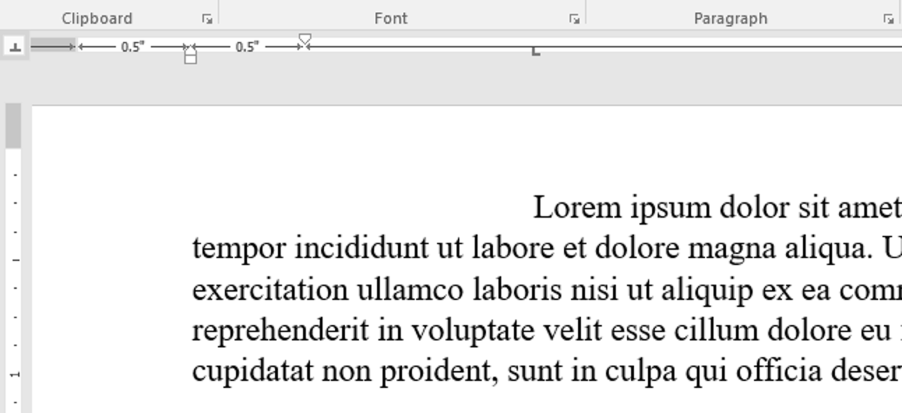 So verwenden Sie Lineale in Microsoft Word