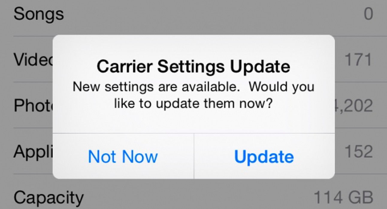 Was ist das Popup „Update der Mobilfunkanbietereinstellungen“ auf Ihrem iPhone?